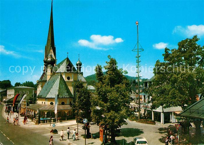 Prien Chiemsee Marktplatz Kirche