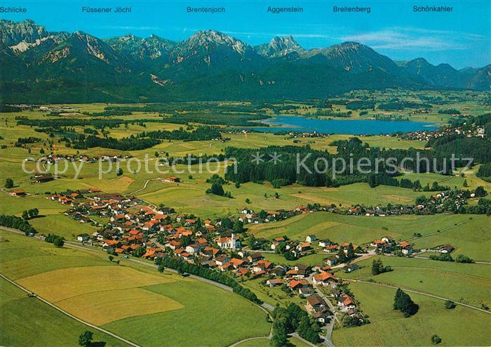 Rieden Allgaeu Fliegeraufnahme