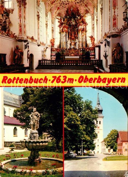 Rottenbuch Oberbayern Kirche Altar