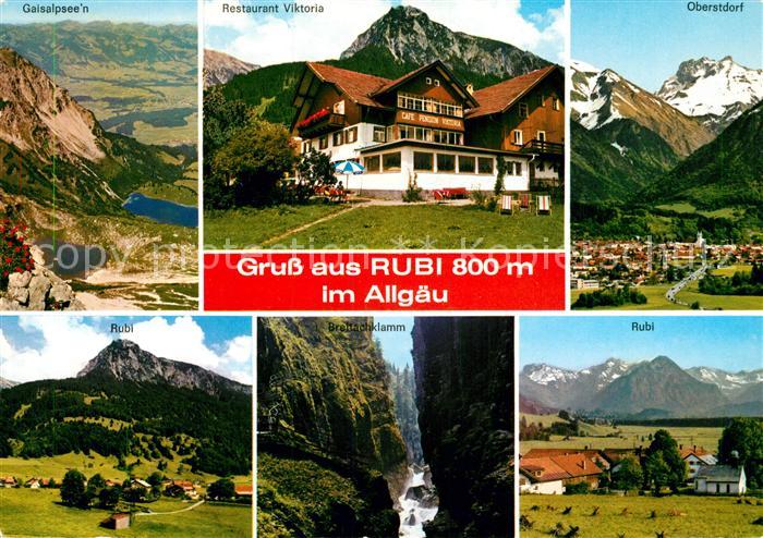 Rubi Oberstdorf Restaurant Viktoria Breitachklamm