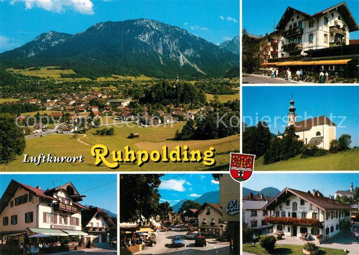 Ruhpolding Kirche Panorama