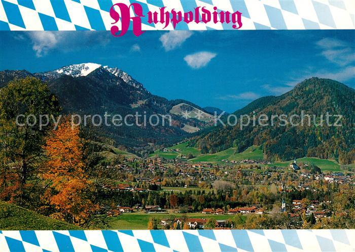 Ruhpolding Panorama Alpen Talsicht