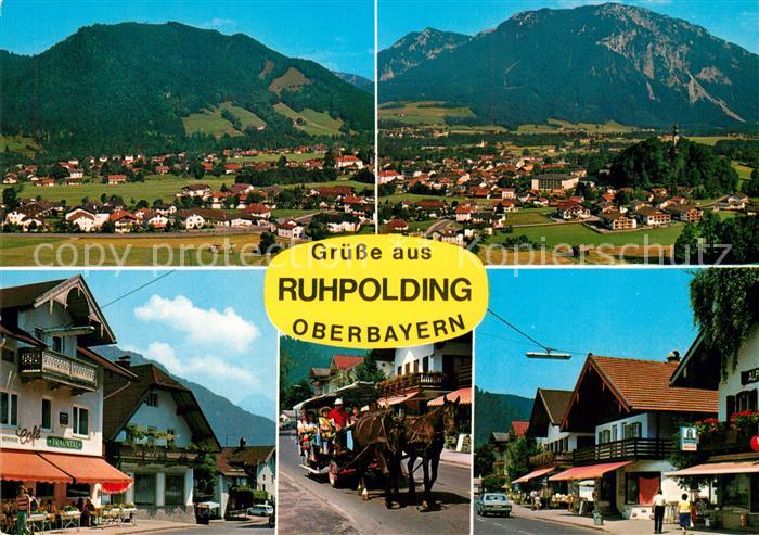 Ruhpolding Pferdekutsche Panorama