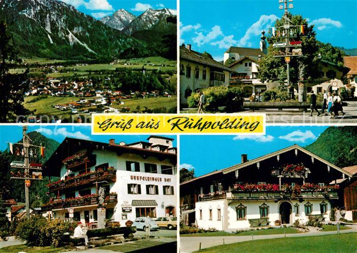 Ruhpolding Maibaum Rupoldinger Hof Panorama