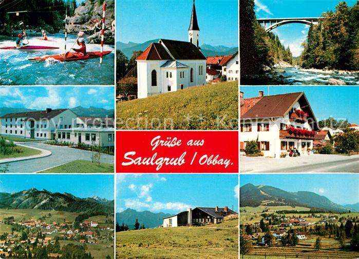 Saulgrub Ammerbruecke Kajak Panorama