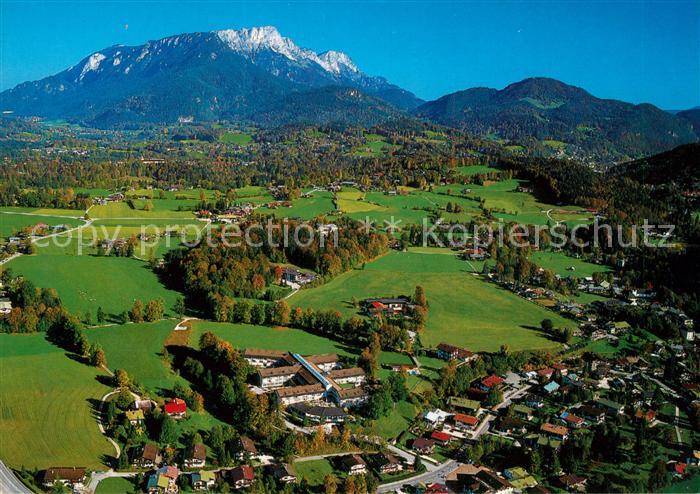 Schoenau Berchtesgaden Fliegeraufnahme Klinikum