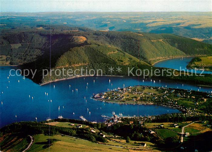 Woffelsbach Fliegeraufnahme Rurtalsperre