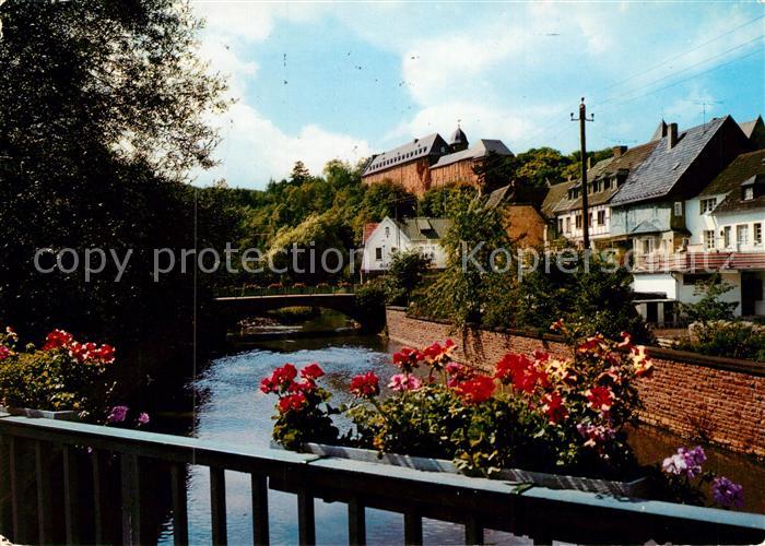 Schleiden Eifel Stadtansicht Schloss