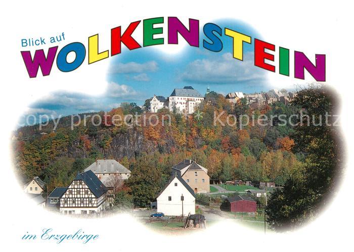 Wolkenstein Erzgebirge Schloss Panorama