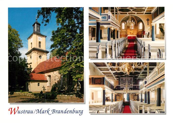 Wustrau Dorfkirche Altarraum innen