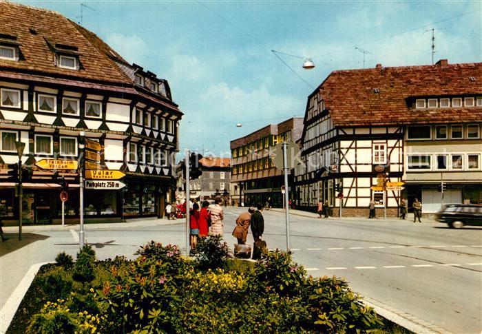 Hoexter Weser Fachwerkhaeuser