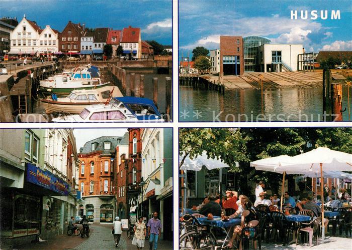 Husum Nordfriesland Werft Hafen Altstadt