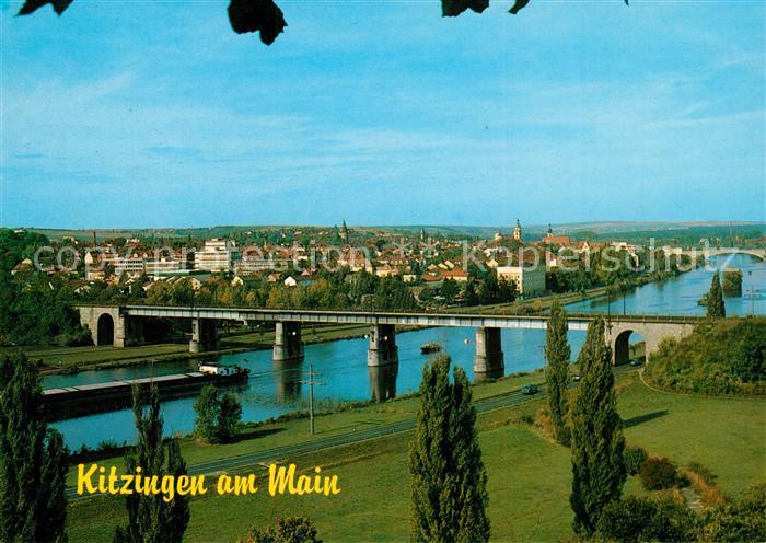 Kitzingen Main Mainbruecke Panorama