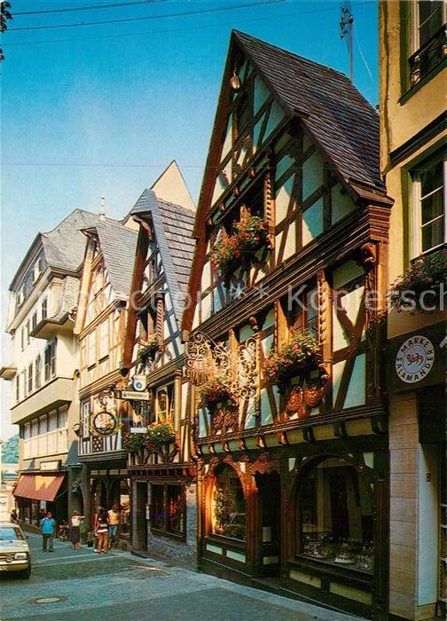 Linz Rhein Alte Fachwerkhaeuser