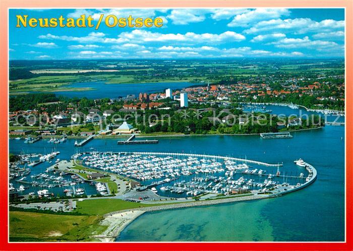 Neustadt Holstein Fliegeraufnahme Hafen