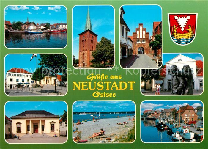 Neustadt Holstein Hafen Stadttor Kirche Denkmal