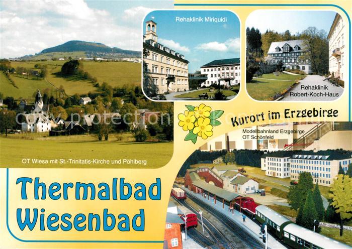 Wiesenbad Wiesa Sankt Trinitatis Kirche Poehlberg REHA Kliniken