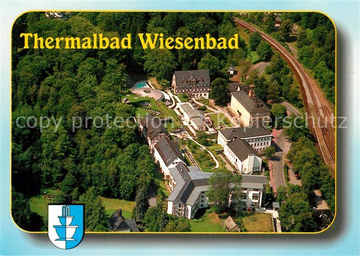 Wiesenbad Fliegeraufnahme Wappen REHA Klinik Miriquidi