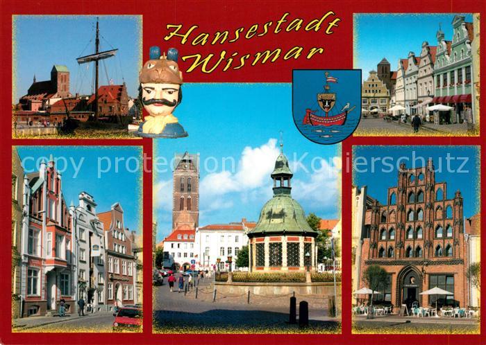 Wismar Mecklenburg Hafen Buergerhaus Reuterhaus Alte Schule