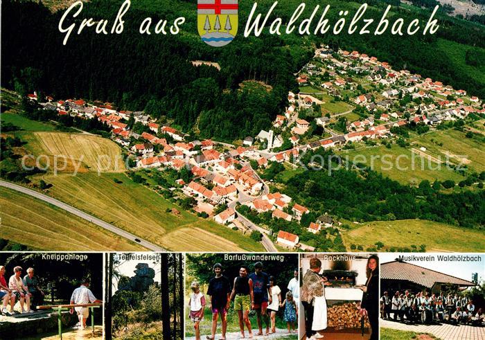 Waldhoelzbach Losheim Kneippanlage Teufelsfelsen Barfusswanderung Backhaus Musik