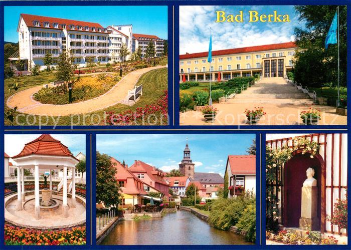 Bad Berka Ilmtalklinik Quellbrunn Klinik Goethebrunnen Klein Venedig Goethe Denk