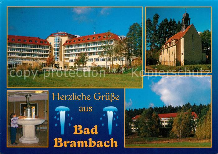 Bad Brambach Klinik Sankt Walburgen Kapelle Wettinquelle Julius Fucik Haus