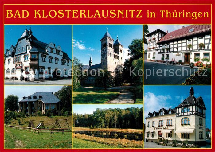 Bad Klosterlausnitz Rathaus Klosterkirche Pension Grafehaus Moorwiesen Hotel Her