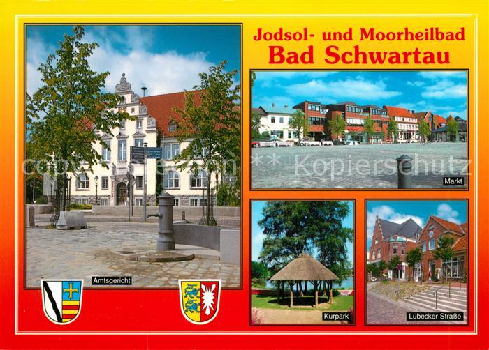 Bad Schwartau Amtsgericht Markt Kurpark Luebecker Strasse Jodsolbad Moorheilbad