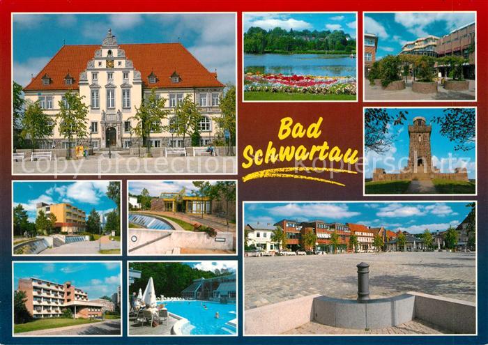 Bad Schwartau Amtsgericht Therme Seeufer Innenstadt Platz Turm