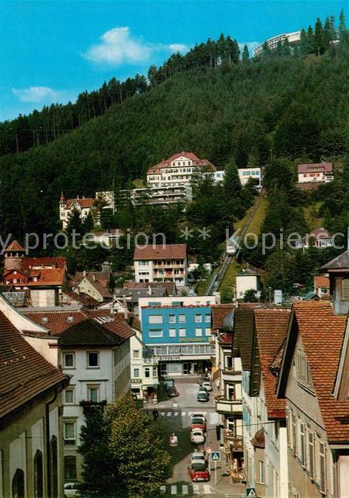 Bad Wildbad Bergbahn mit Sommerberg