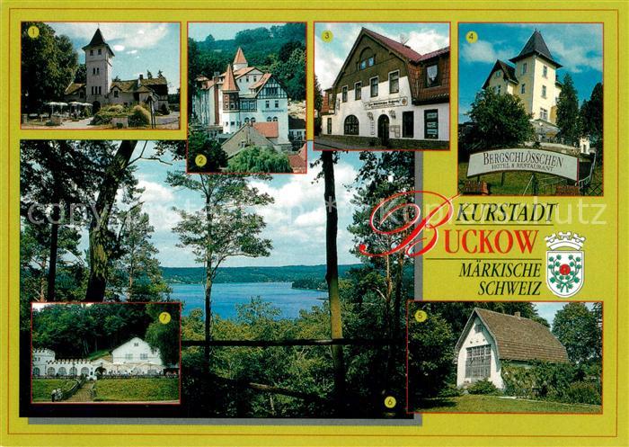 Buckow Maerkische Schweiz Restaurant Schlossburg Kurhaus Hotel Brecht Weigel Hau