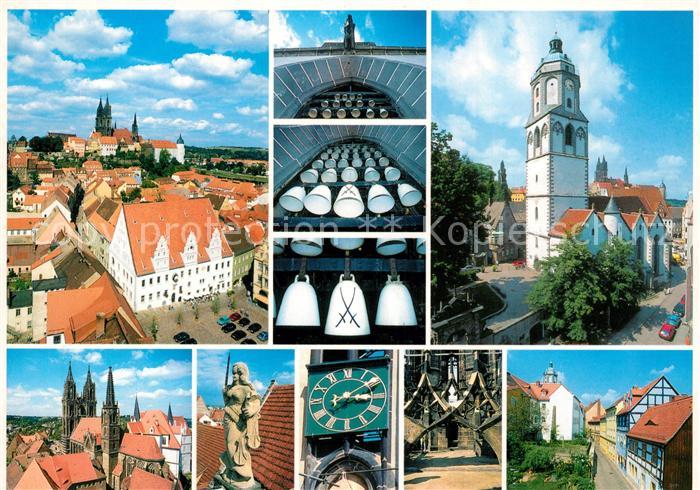 Meissen Elbe Sachsen Stadtansichten Frauenkirche Dom Glocken