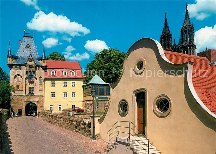 Meissen Elbe Sachsen Mittleres Burgtor