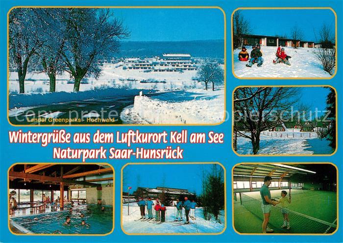 Kell See Winterpanorama Luftkurort Hallenbad Tennishalle