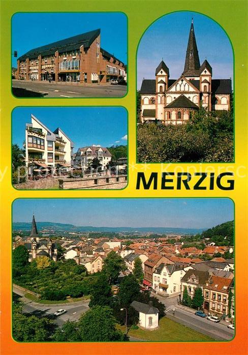 Merzig Stadtansichten Kirche Architektur