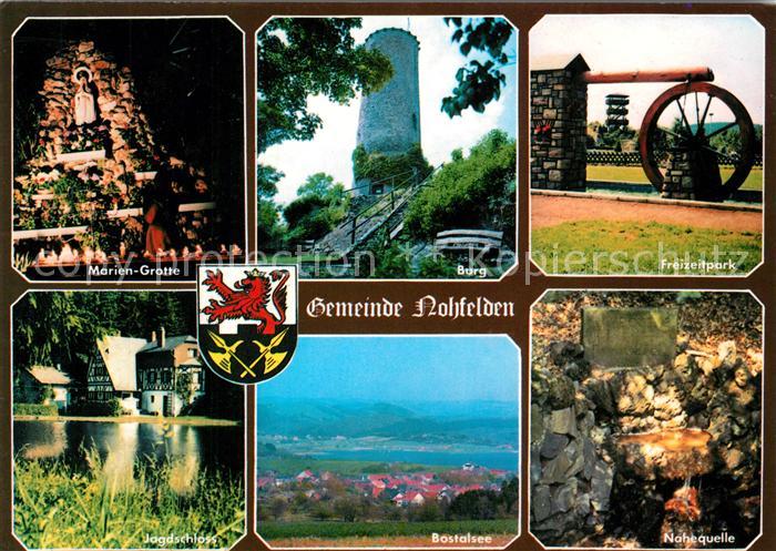 Nohfelden Mariengrotte Jagdschloss Burgturm Freizeitpark Nahequelle Bostalsee