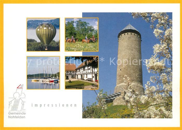 Nohfelden Impressionen Ballonfahrt Seglerhafen Reiten Turm Baumbluete