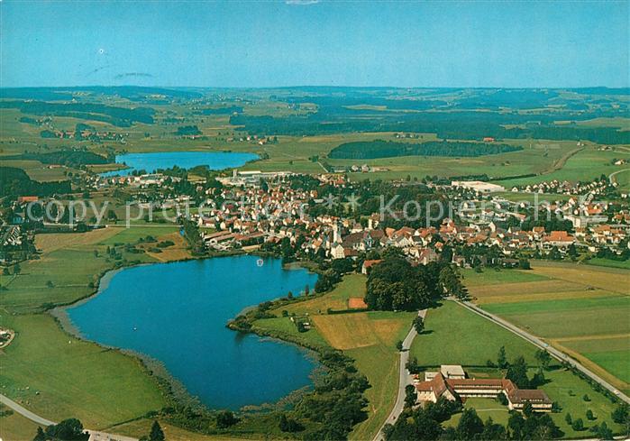 Kisslegg mit Kneippkuranstalt Haus Loretto Fliegeraufnahme