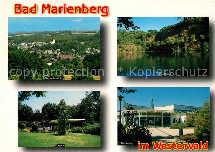 Bad Marienberg Panorama Kneipp Heilbad Basaltpark See Kurpark Marienbad