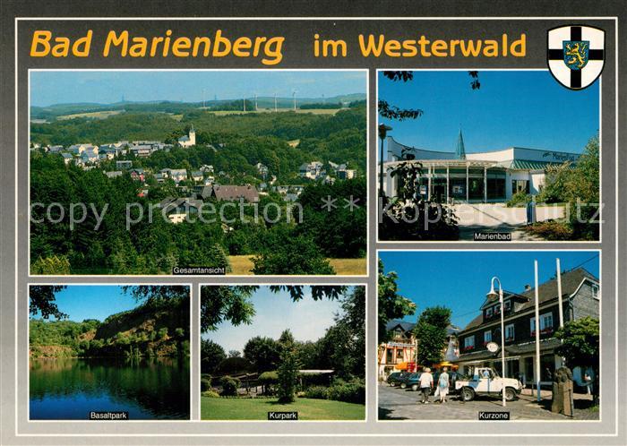 Bad Marienberg Panorama Kneipp Heilbad Marienbad Basaltpark See Kurpark Kurzone