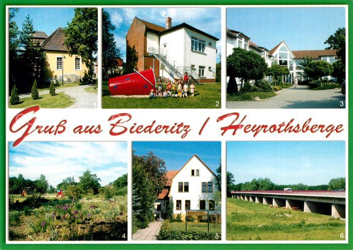 Heyrothsberge Kirche Kindertagesstaette Hotel Kantorwiese Rathaus Bruecke Umflut