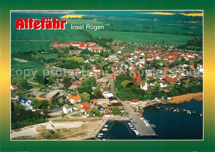 Altefaehr Ruegen Fliegeraufnahme