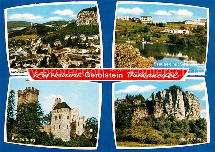 Gerolstein Stausee Seehotel Kasselburg Munterley