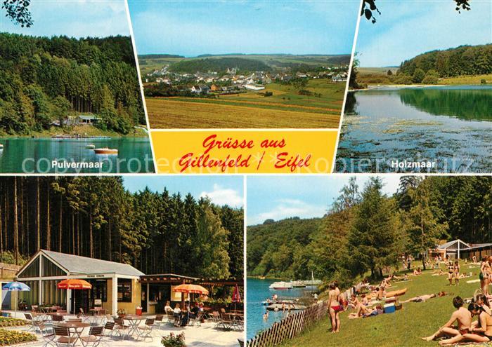 Gillenfeld Eifel Pulvermaar Holzmaar Liegewiese