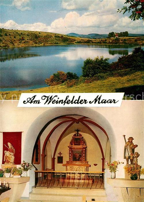 Weinfelder Maar Kapelle Panorama