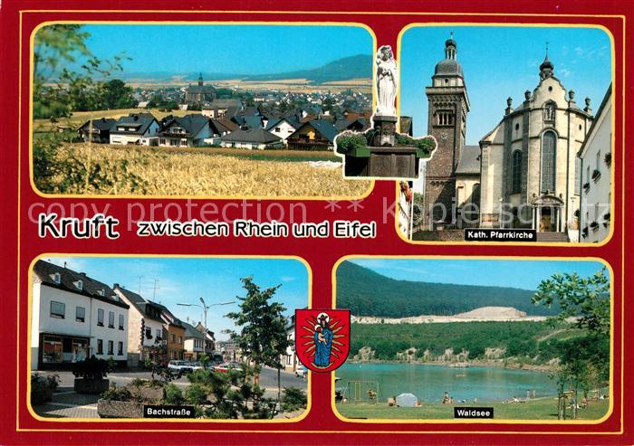 Kruft Katholische Pfarrkirche Bachstrasse Waldsee Panorama