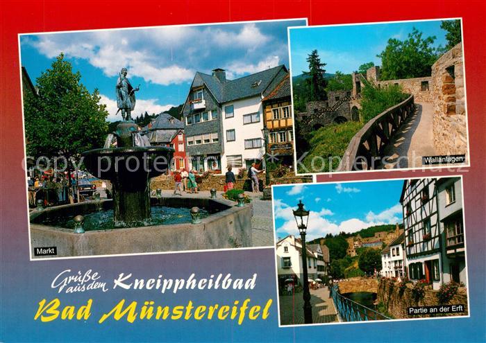 Bad Muenstereifel Markt Wallanlagen Erft