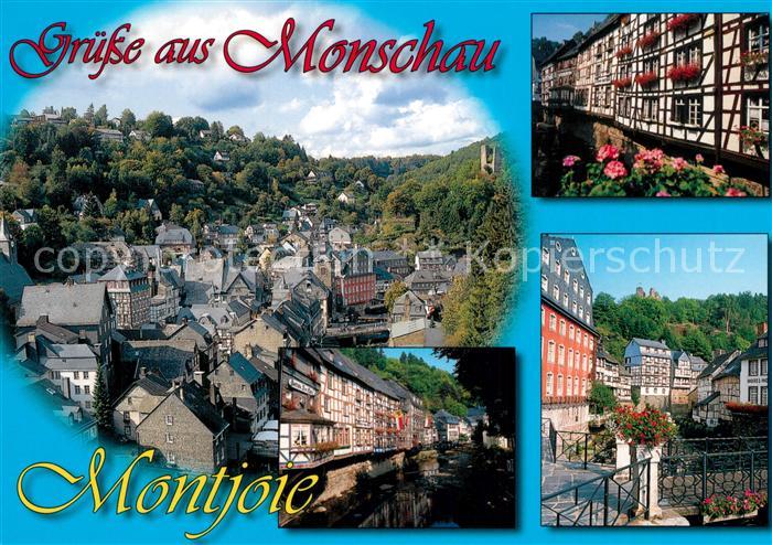 Monschau Panorama Fachwerk