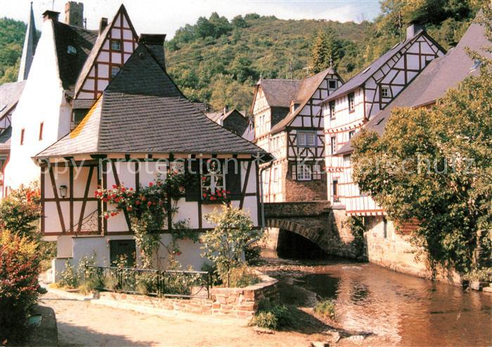Monreal Eifel Fachwerk Bruecke