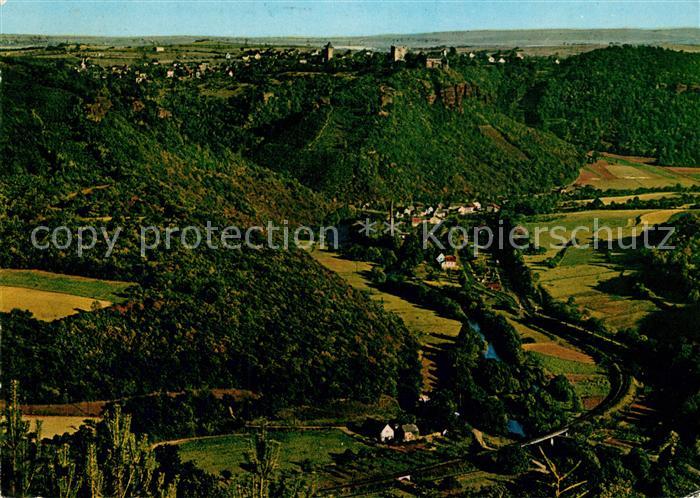 Nideggen Eifel Kalltal Felsenrundgang